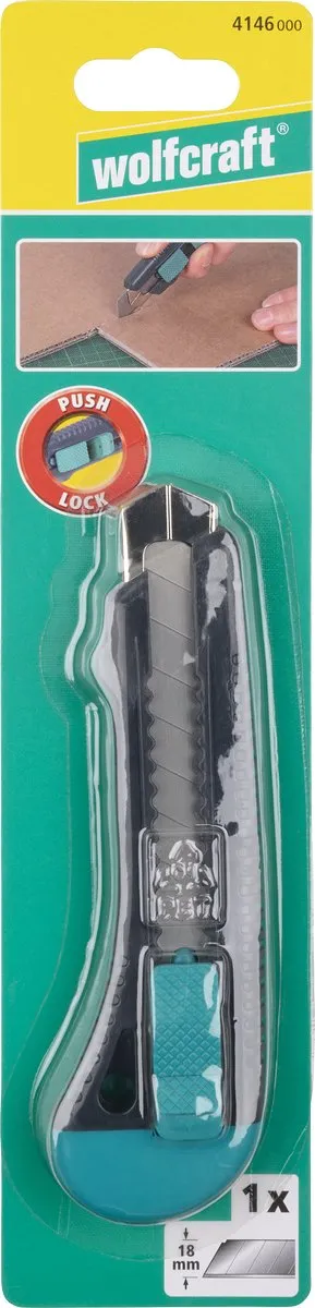 Wolfcraft Standaard Afbreekmes 18mm 4146000 - Karton