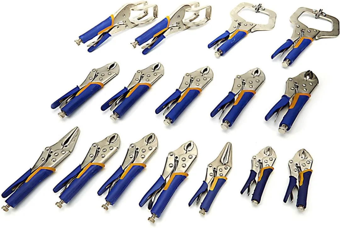 HBM Machines 3621 Griptangenset - 16 Stuks - Blauw
