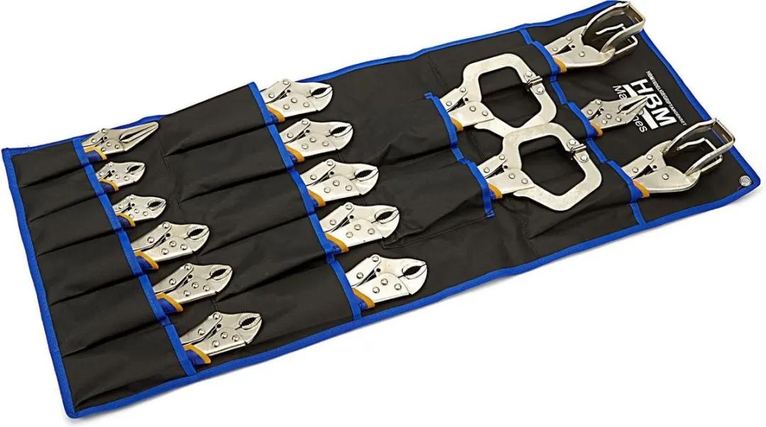 HBM Machines 3621 Griptangenset - 16 Stuks - Blauw