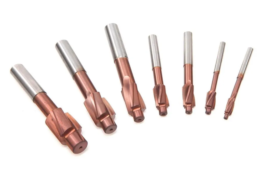 HBM 7-delige HSS 5% Cobalt Inbus Verzinkfrezenset - 7 Stuks