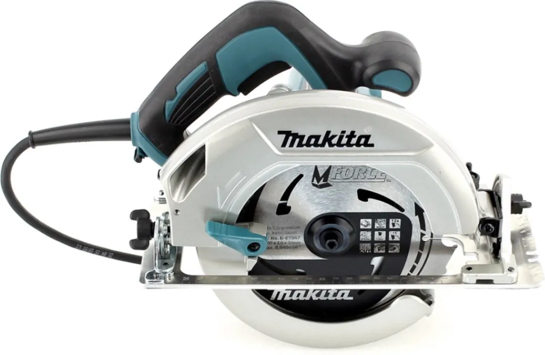 Makita HS 7601 J Handcirkelzaag 190mm 1200W - met zaagblad & accessoires