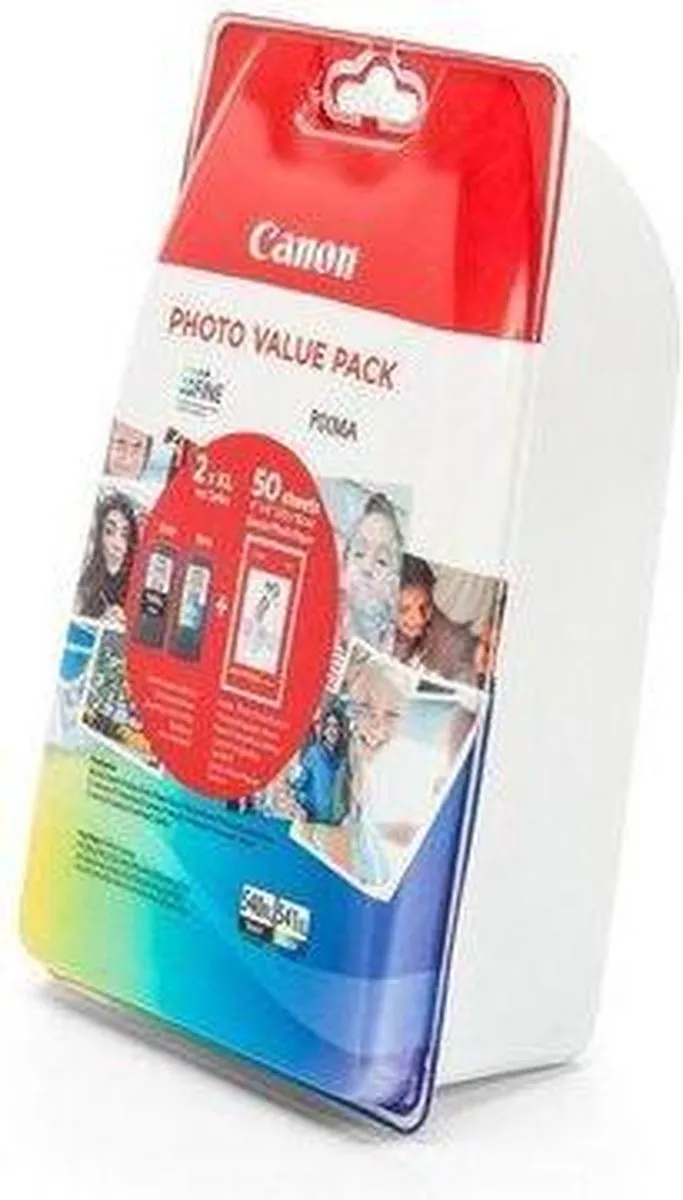 Canon PG-540L + CL-541XL Inktcartridges - 2 Stuks - 500 Pagina's