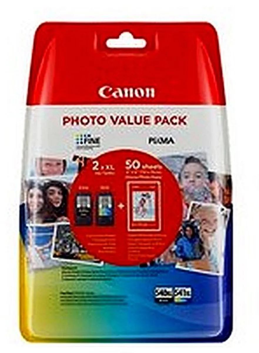 Canon PG-540L + CL-541XL Inktcartridges - 2 Stuks - 500 Pagina's