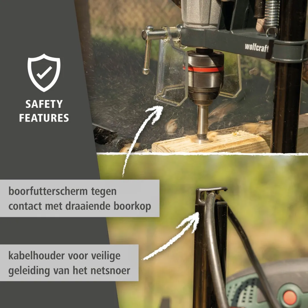 Wolfcraft Solid 5028000 Boorstandaard