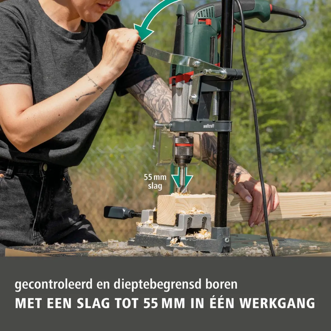 Wolfcraft Solid 5028000 Boorstandaard