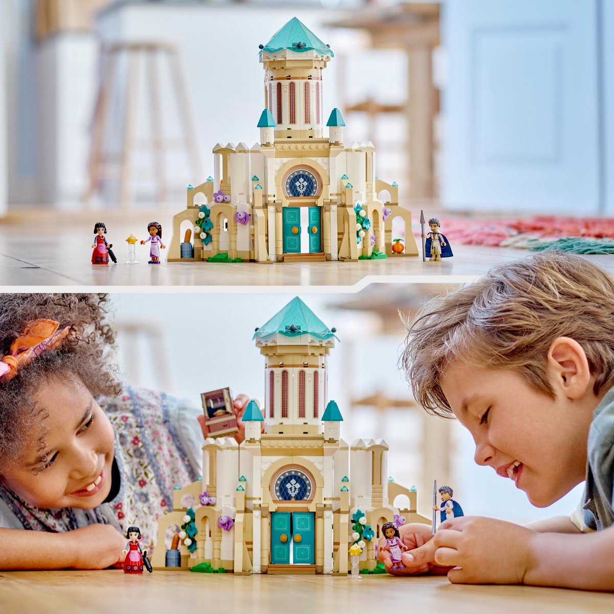 LEGO Disney Wish Kasteel van koning Magnifico Wish Film Set - 43224