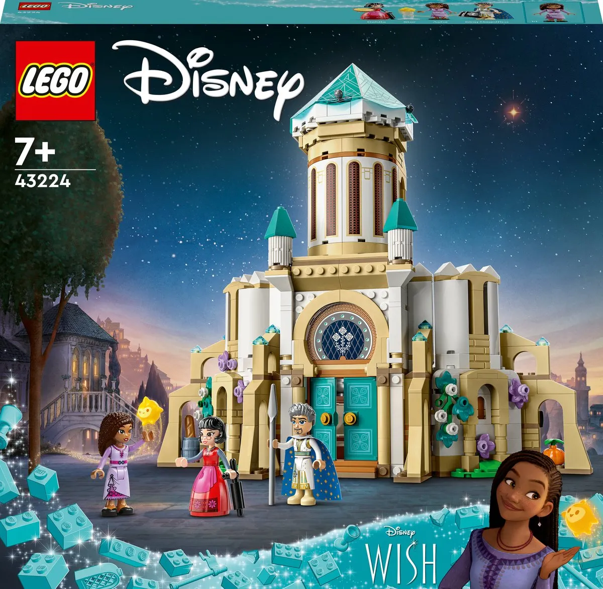 LEGO Disney Wish Kasteel van Koning Magnifico 43224