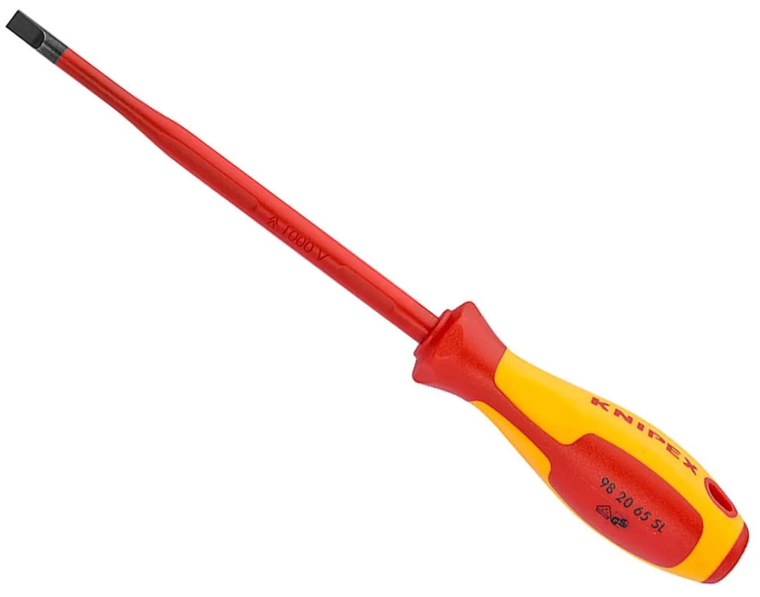 Knipex Schroevendraaier Sleuf 6,5x1,2mm 98 20 65 SL