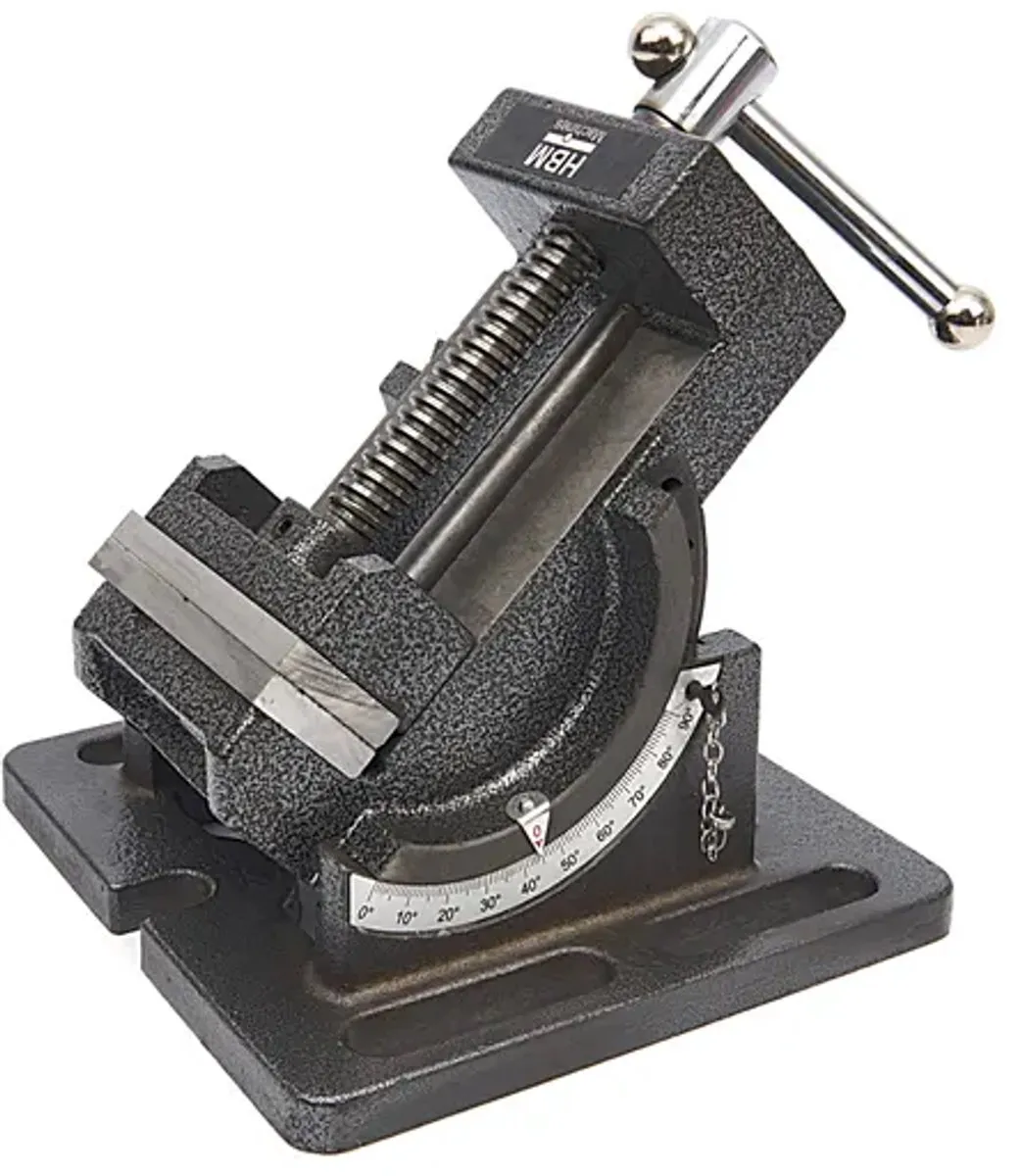 HBM Kantelbare Boorklem 75mm