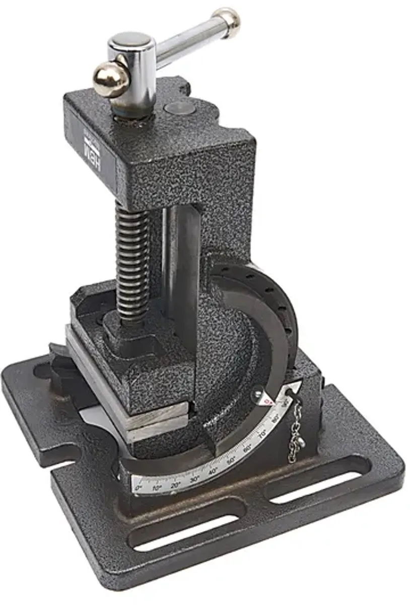 HBM Kantelbare Boorklem 75mm - Voetplaat 170x170mm - afbeelding 6 van 6