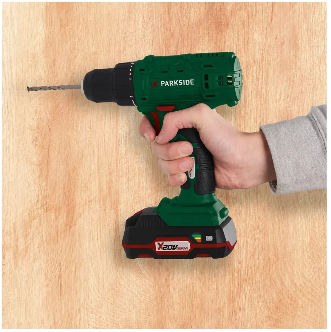 PARKSIDE PBSA 20 Accuschroefboormachine - 20V - 1 Accu - afbeelding 2 van 6