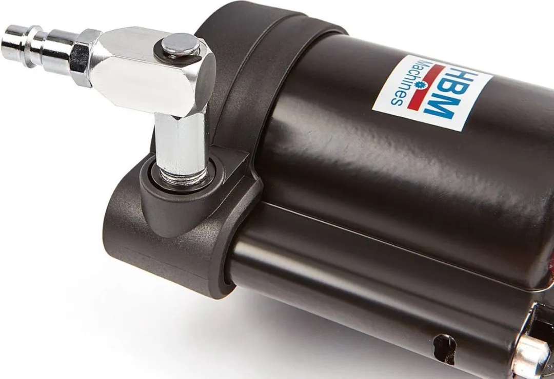 HBM Pneumatische Popnageltang 3.2-6.4mm - Grijs/Zwart/Rood