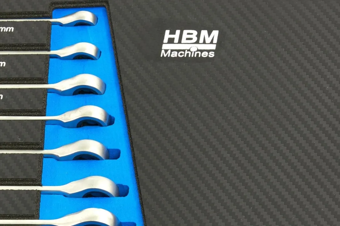HBM Machines Premium Gereedschapsvulling 245-delig - Blauw/Zwart