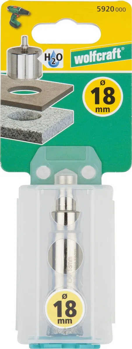 Wolfcraft Diamantboor 18mm 5920000
