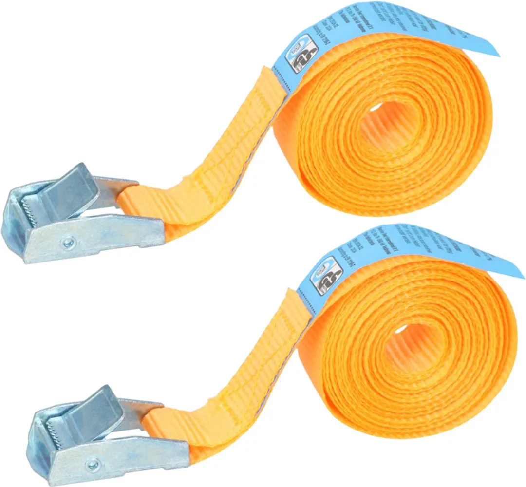 Carpoint Spanbanden Set 25mm x 3m - 250kg - Oranje