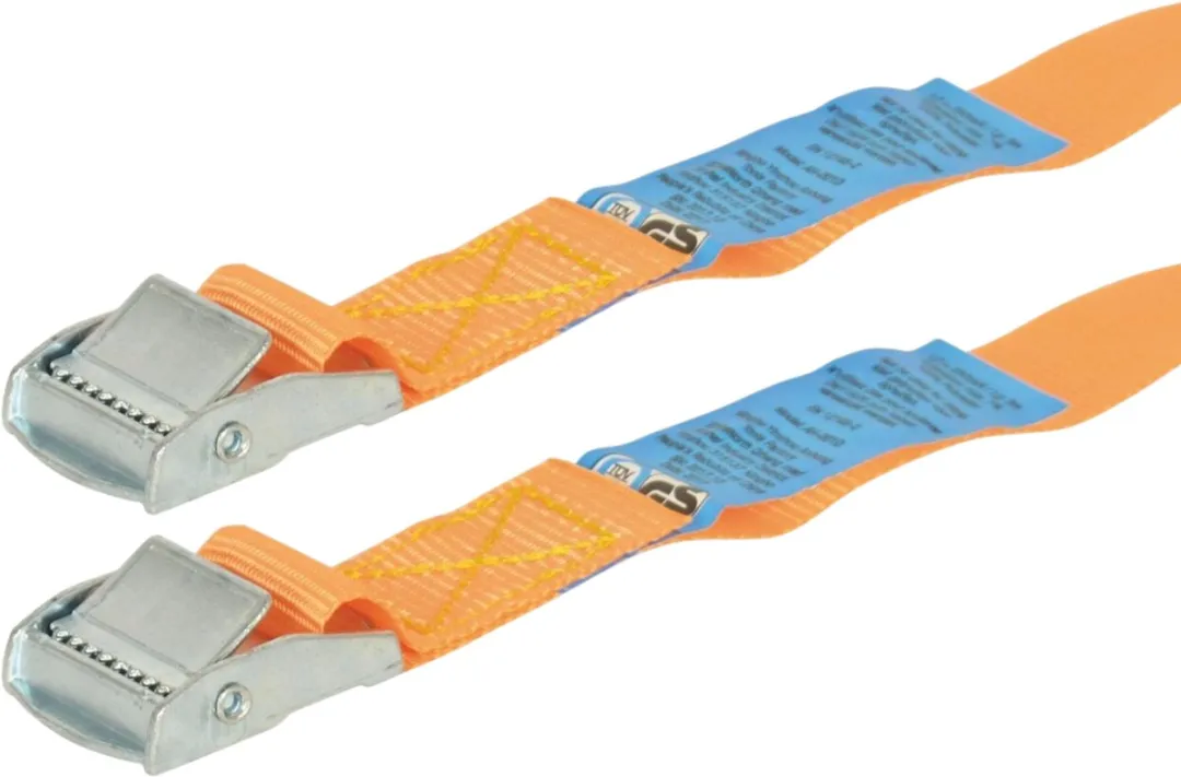 Carpoint Spanbanden Set 25mm x 3m - 250kg - Oranje