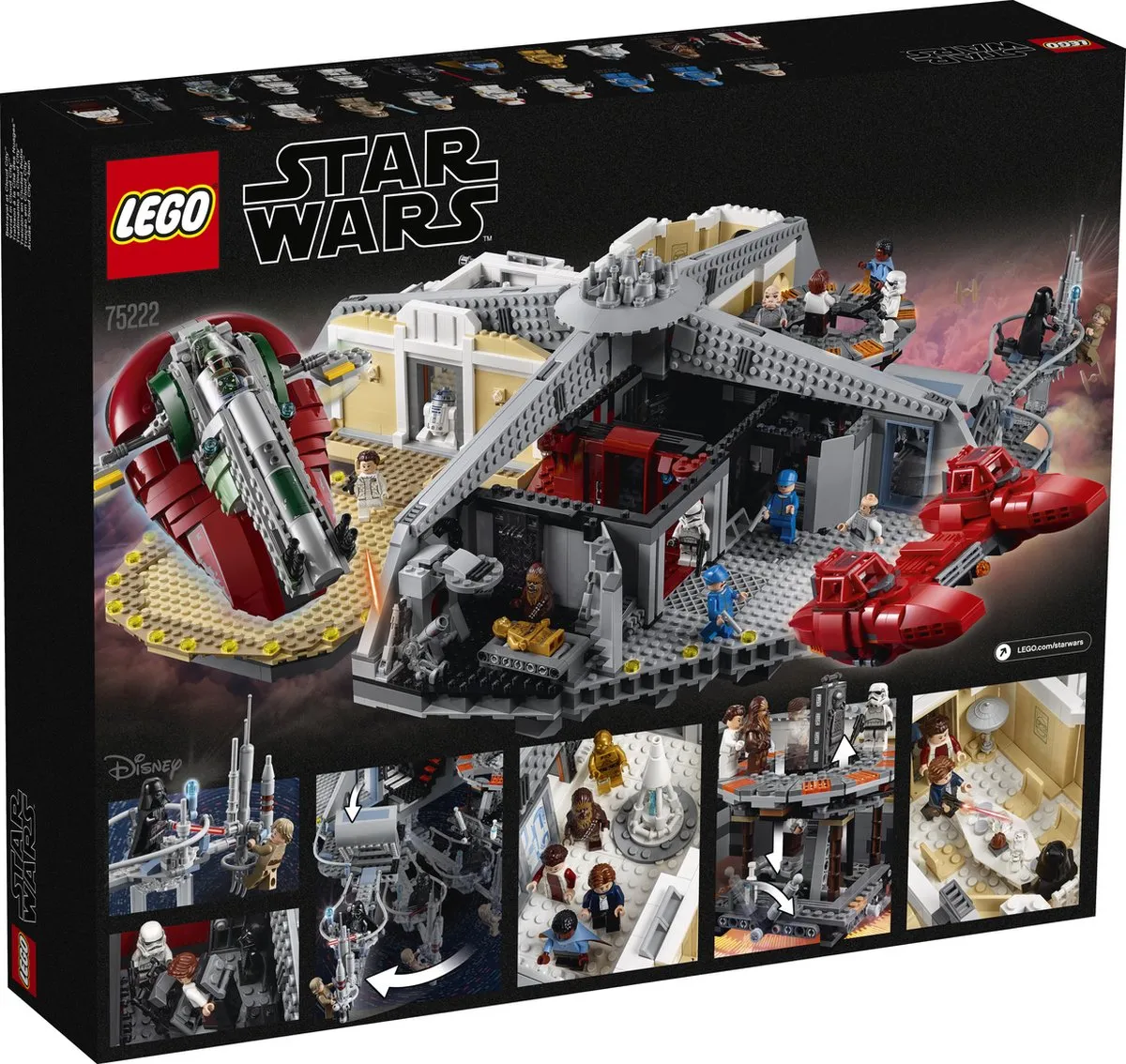 LEGO Star Wars Verraad in Cloud City 75222 - 2812 Onderdelen - afbeelding 5 van 6