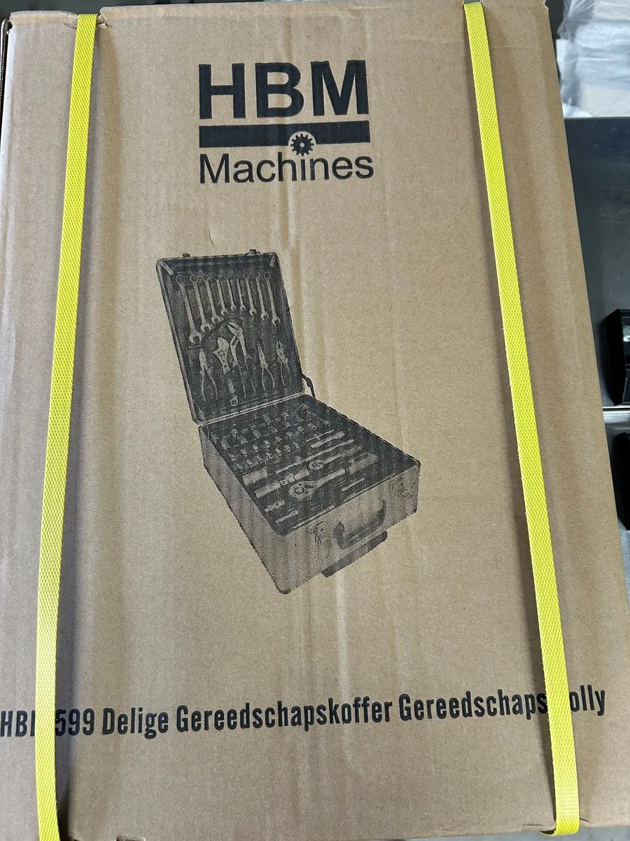 HBM 599 Delige Gereedschapskoffer 8260 - 599 Stuks - Grijs