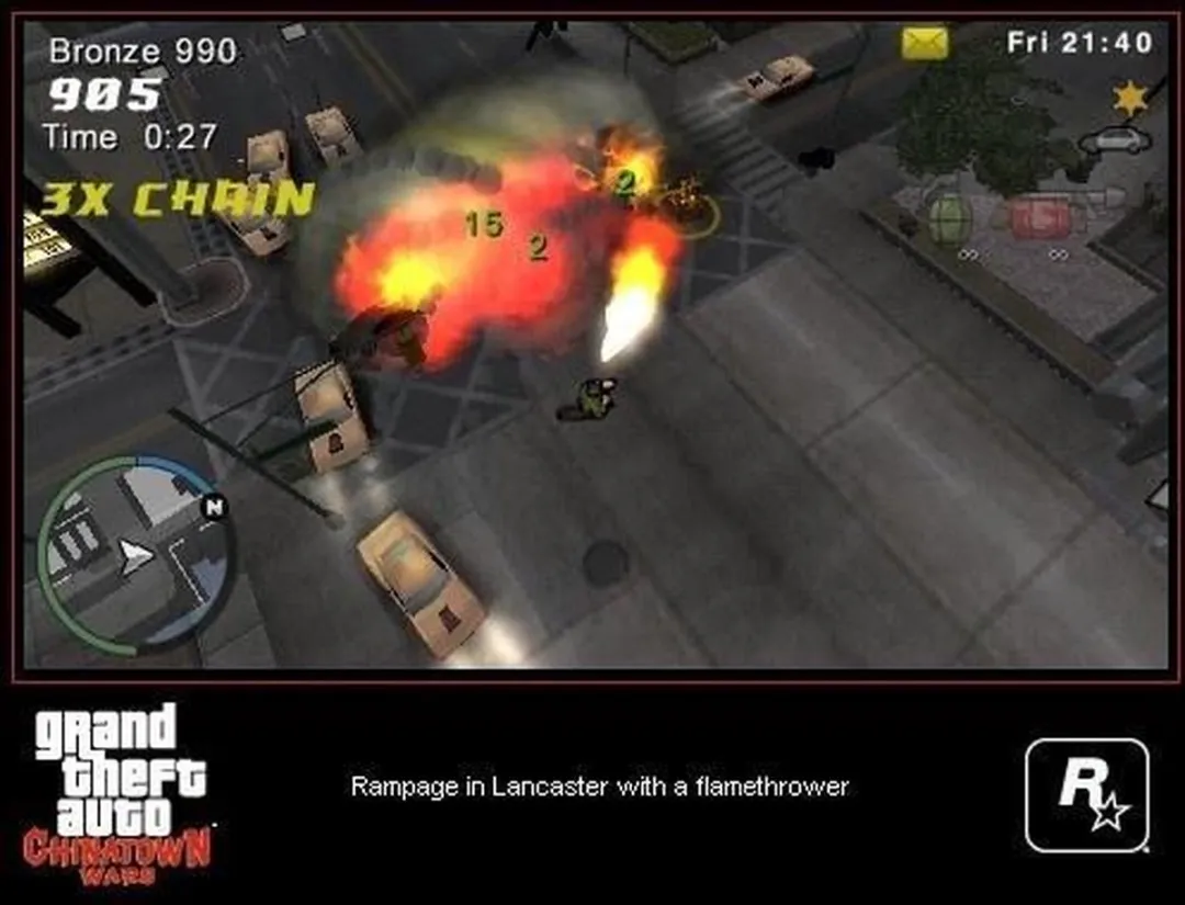 Rockstar Grand Theft Auto: Chinatown Wars - PSP