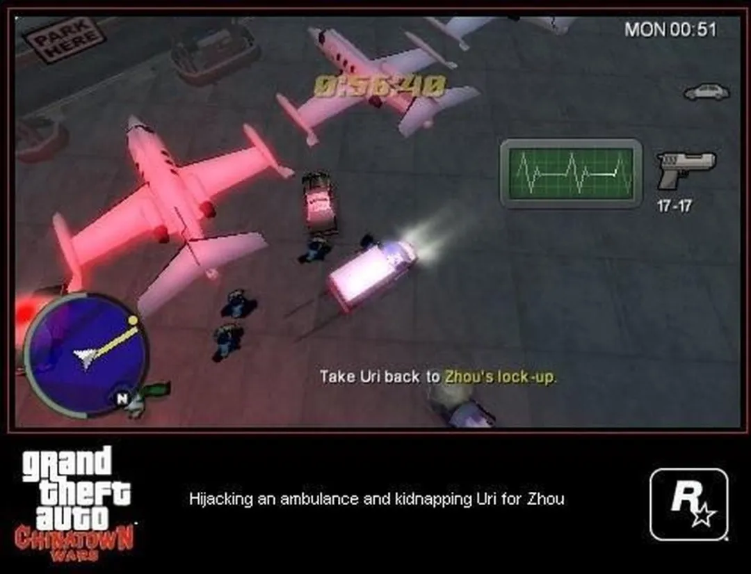Rockstar Grand Theft Auto: Chinatown Wars - PSP