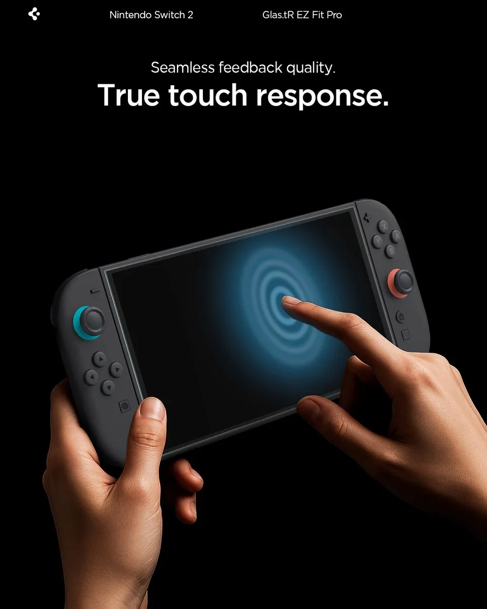 Spigen Glass tR EZ Fit Pro 2-pack - Nintendo Switch 2