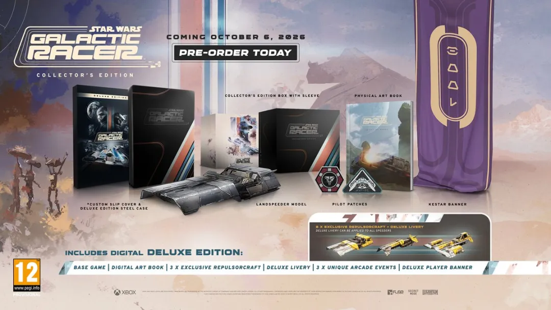 Plaion Star Wars Galactic Racer Collectors Edition Xbox Series X