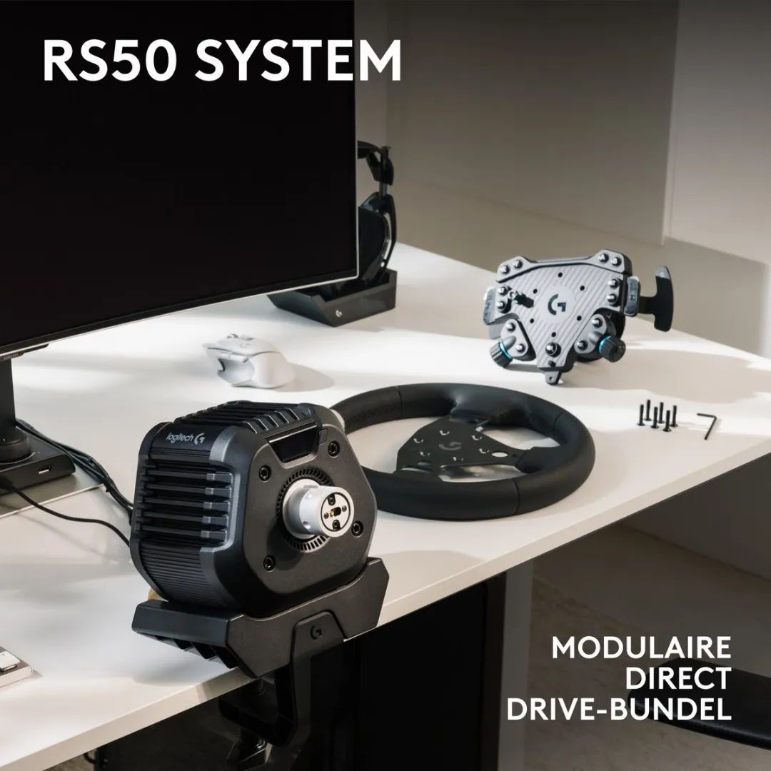 Logitech G RS50 Systeem - PlayStation/PC - 30cm
