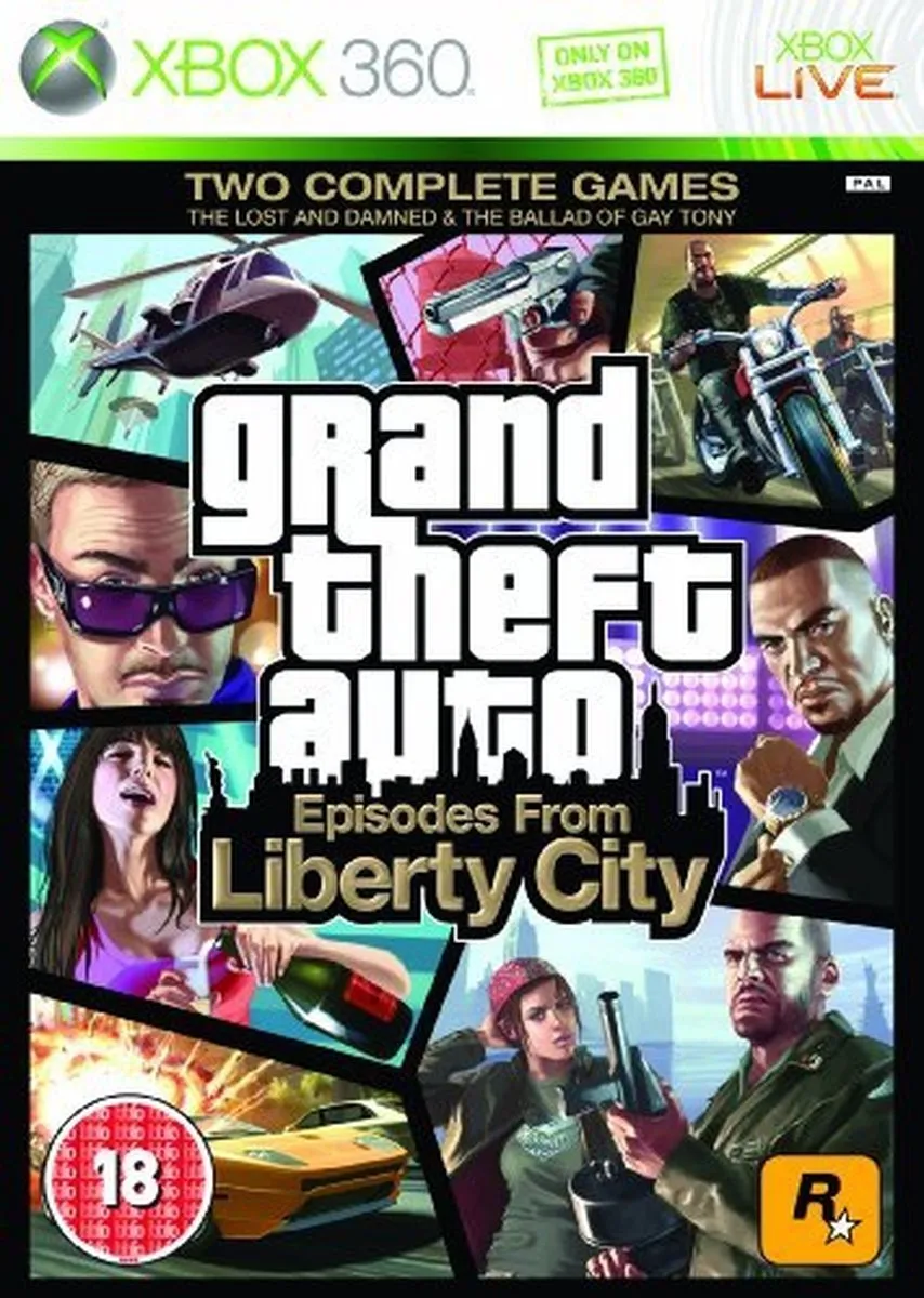 Rockstar Grand Theft Auto Episodes From Liberty City