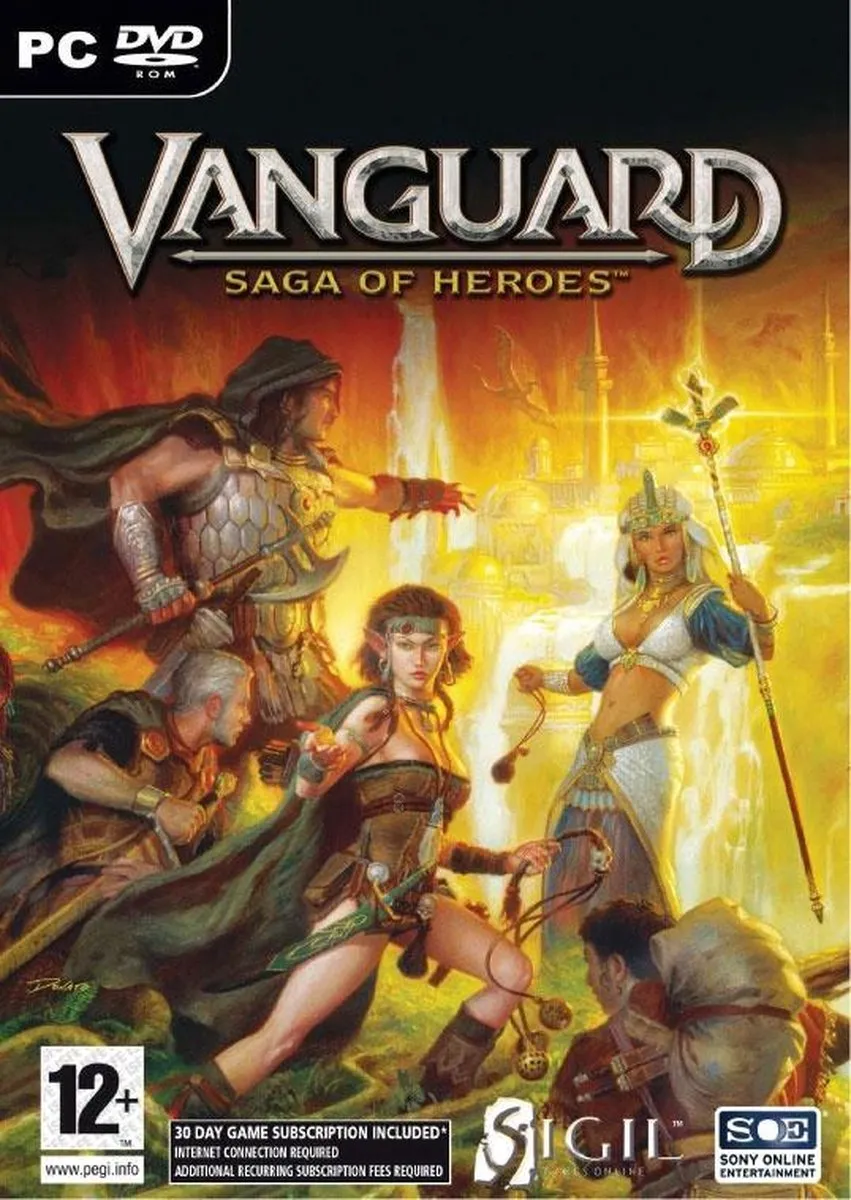 Sony PlayStation Vanguard Saga of Heroes