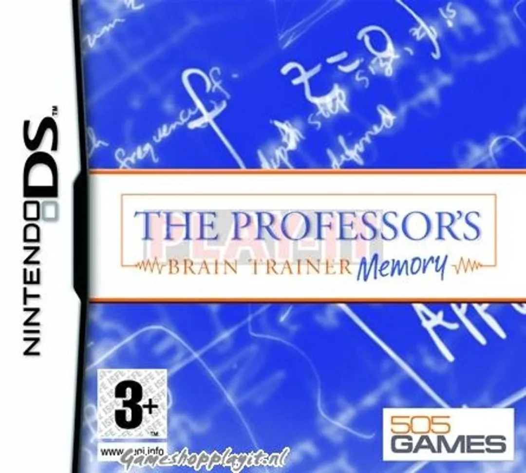 505 Games The Professor's Brain Trainer - Memory