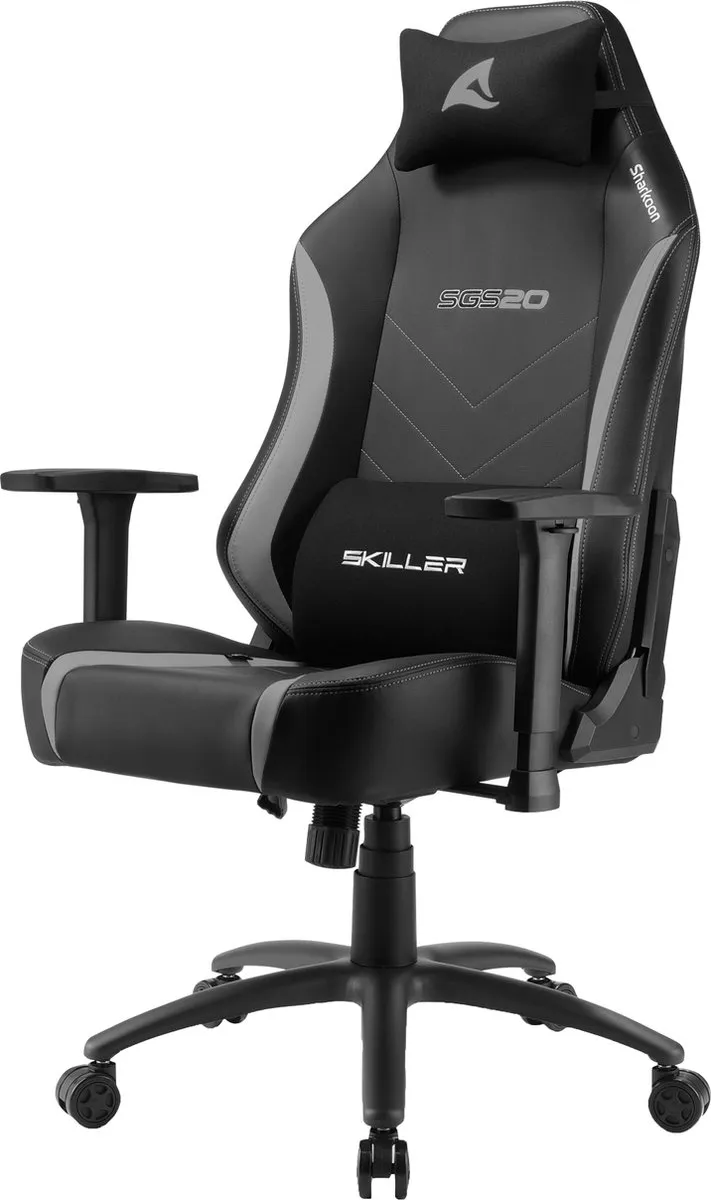 Sharkoon SGS20 Gaming Stoel - Zwart/Grijs