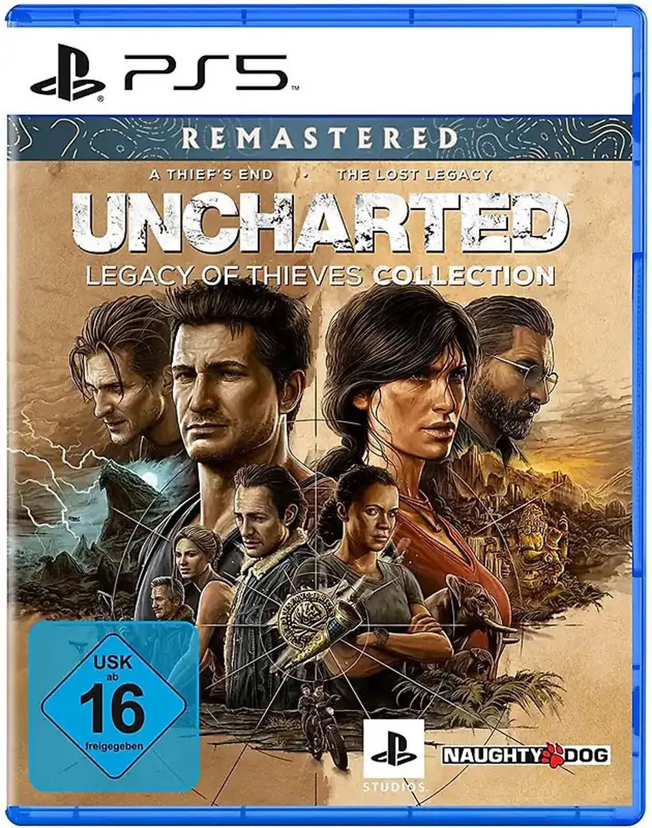 Sony PlayStation 5 Uncharted Legacy of Thieves Collection