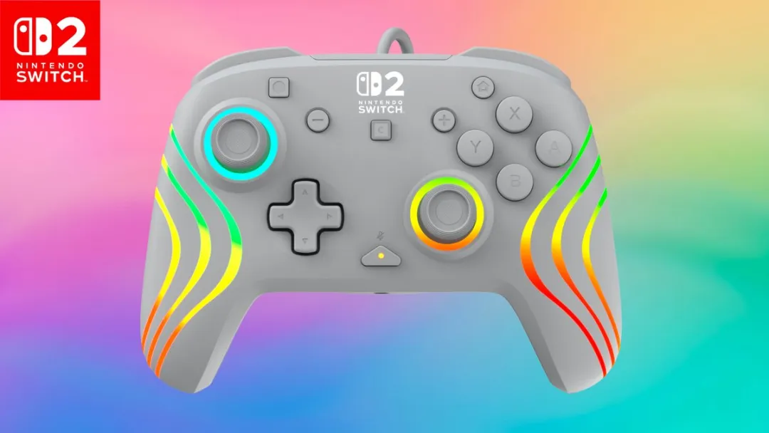 Turtle Beach Afterglow - Controller - Nintendo Switch 2 - Grijs