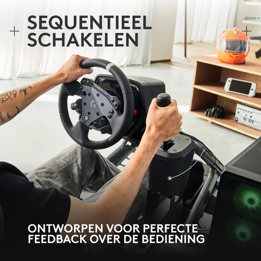Logitech G RS Shifter & Handbrake 941-000245 - Zwart