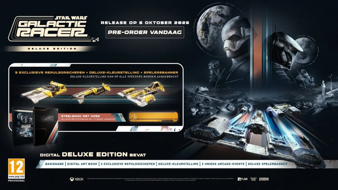 Plaion Star Wars Galactic Racer Deluxe Edition Xbox Series X