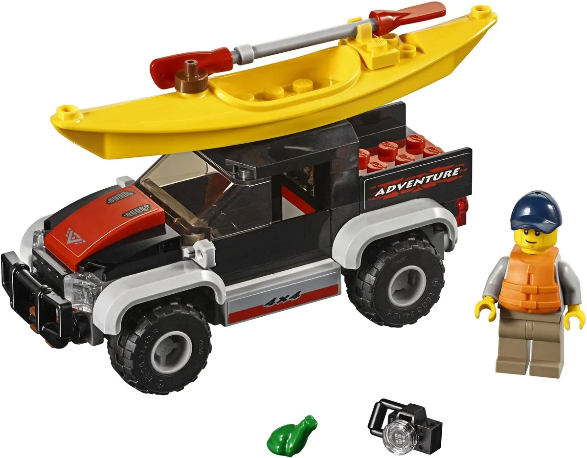 LEGO City 60240 Kajak Avontuur - Blauw