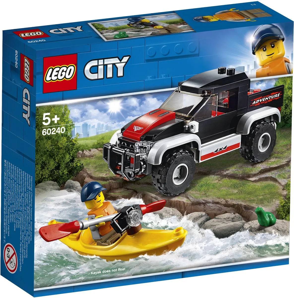 LEGO City 60240 Kajak Avontuur