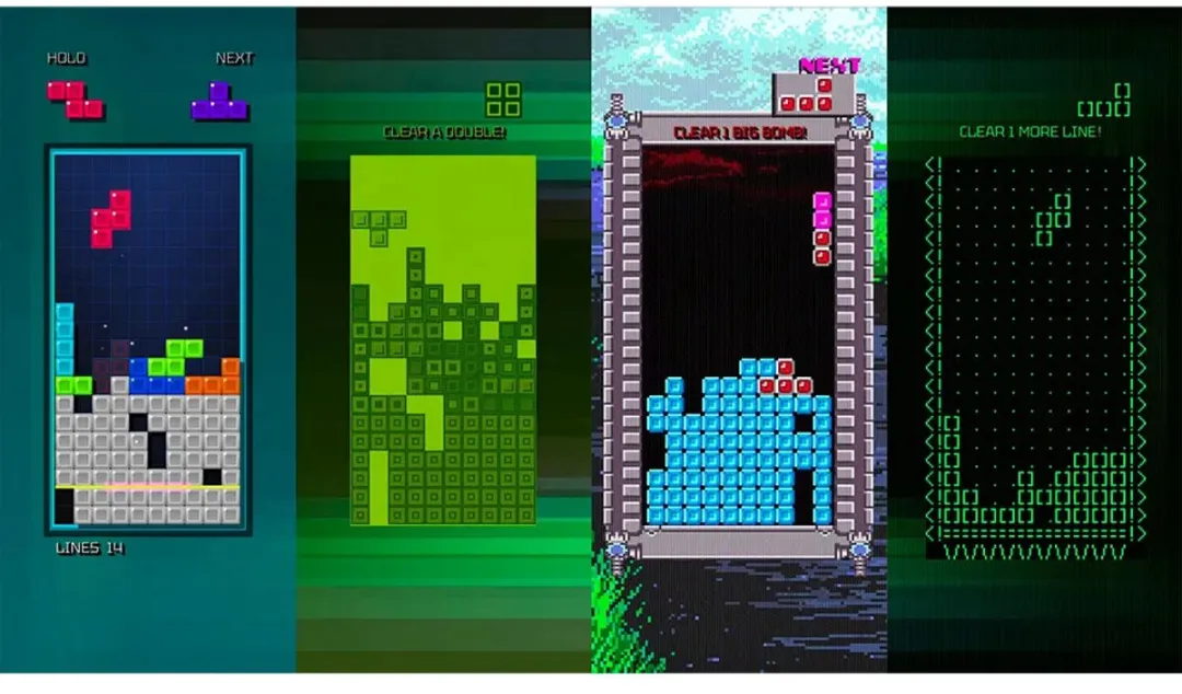 Nintendo Tetris Forever - Transparant