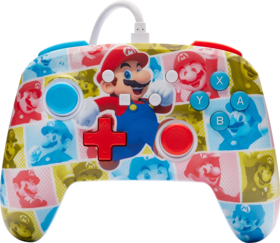POWERA Geavanceerde Bedrade Controller NSGP0282-01 Mario Hero