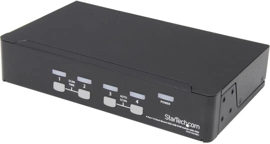 Startech SV431DUSBU USB KVM-switch 4-poort 1U Rack - afbeelding 6 van 6