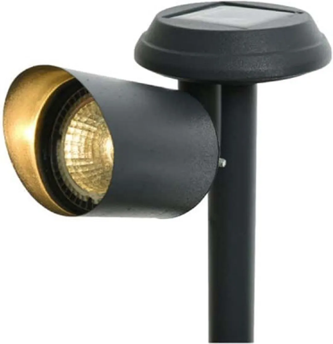 Lumineo Solar Spotlight Tuinverlichting 25cm - Wit - 1W - afbeelding 6 van 6