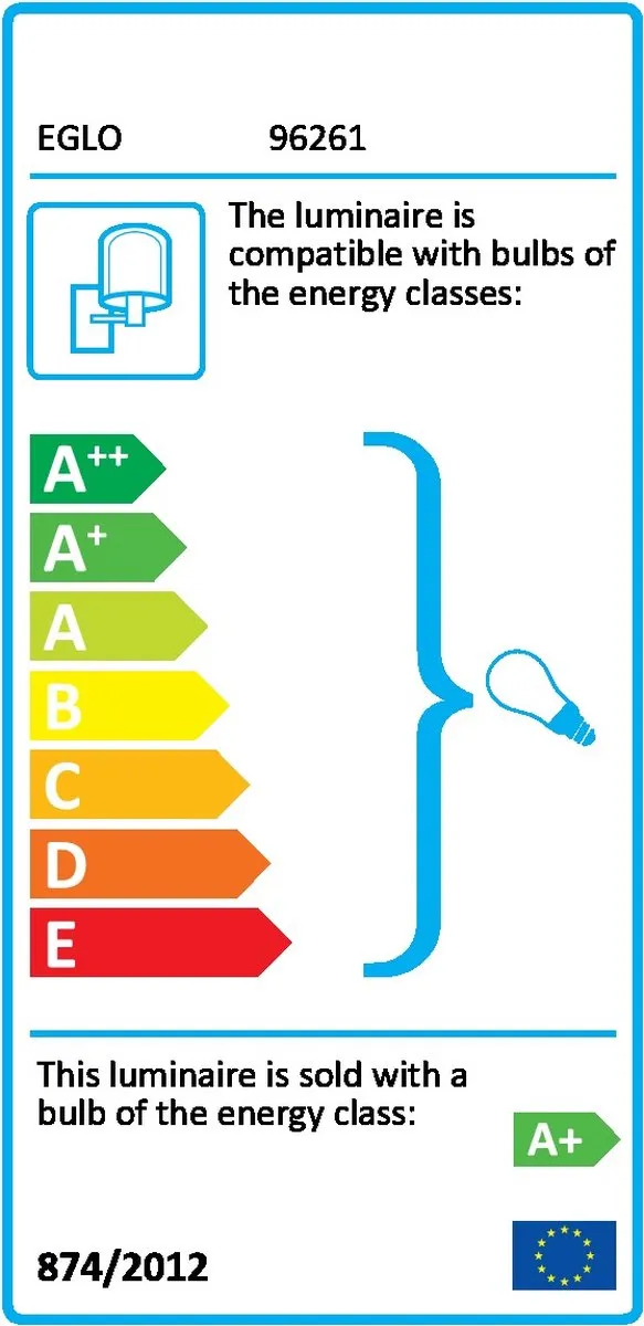 Eglo Passa Wandlamp LED 6cm - Nikkelmat