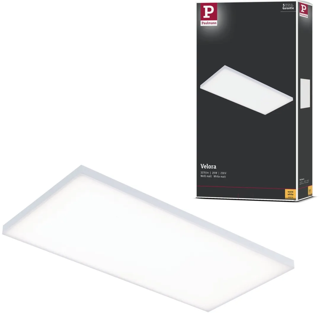 Paulmann Velora LED Hoekpaneel 29W 2660lm 3000K - Wit