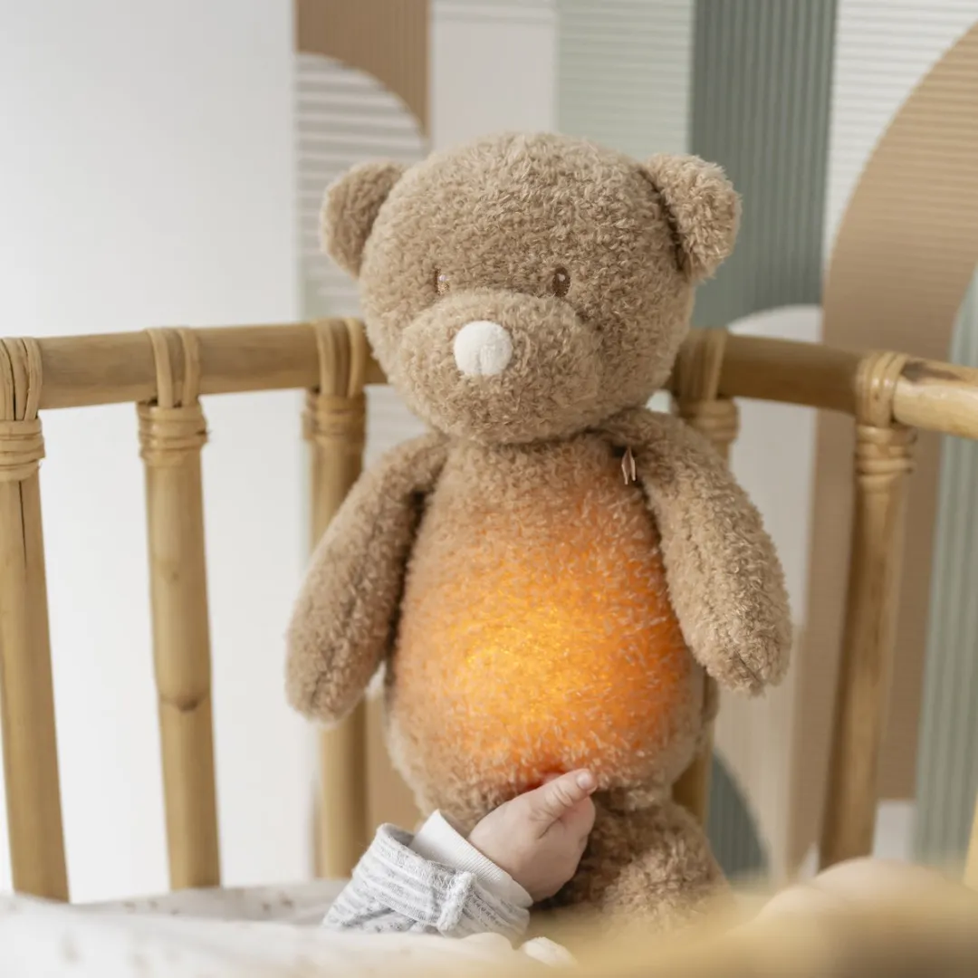 Nattou SLEEPY Nachtlamp Beer 33cm - Bruin