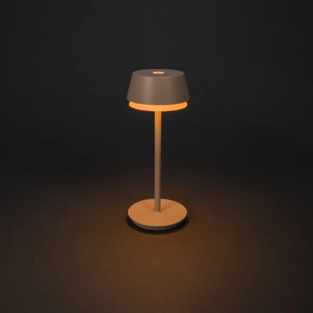 Konstsmide Lyon Tafellamp RGB - Crème Zandbruin - 120cm