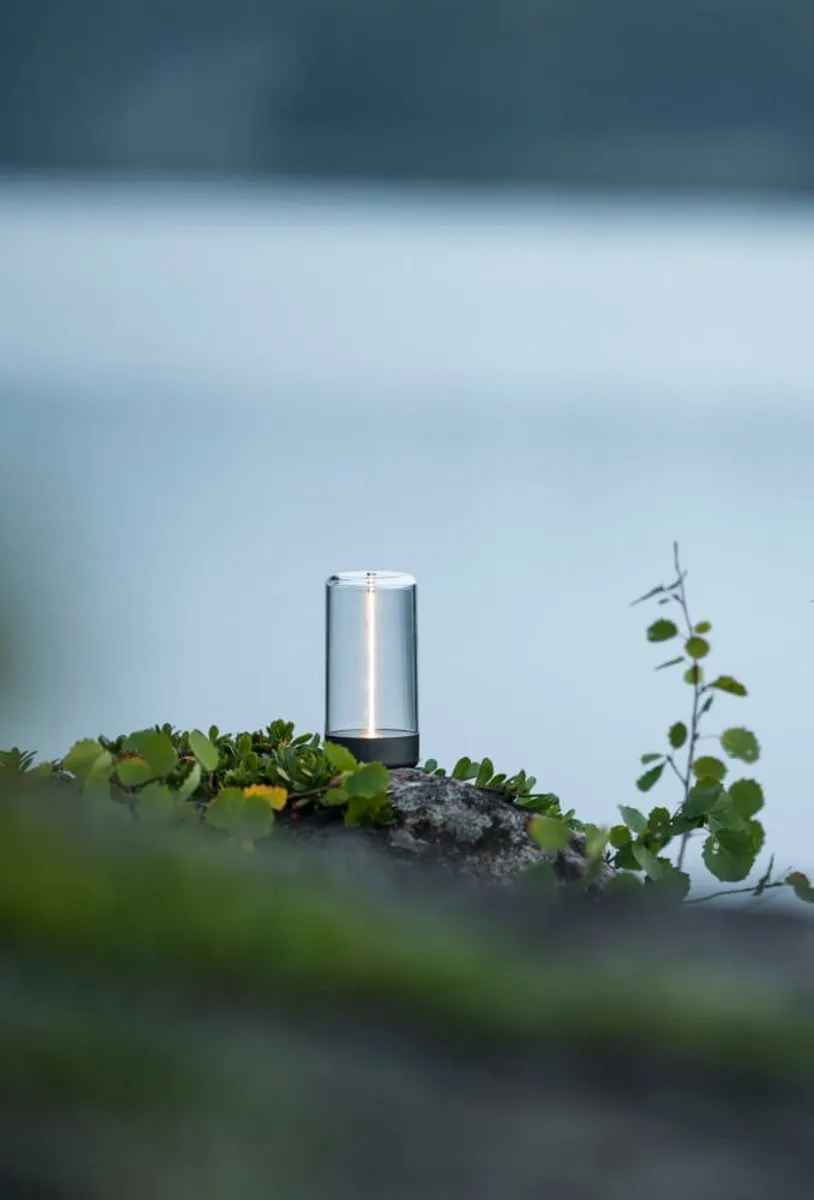Konstsmide Edison XS Oplaadbare Lamp - Antraciet