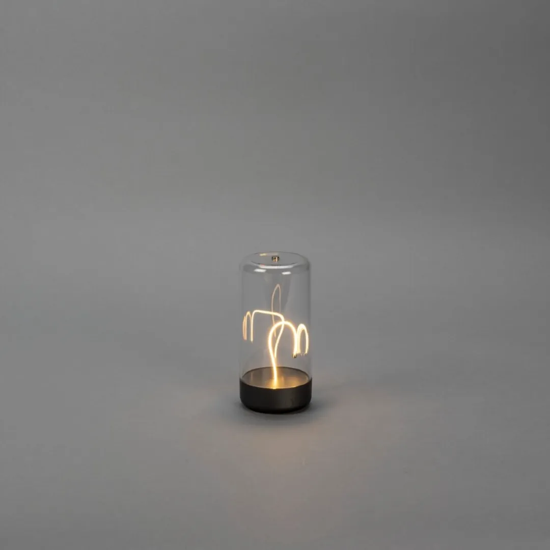 Konstsmide Edison XS Oplaadbare Lamp - Antraciet
