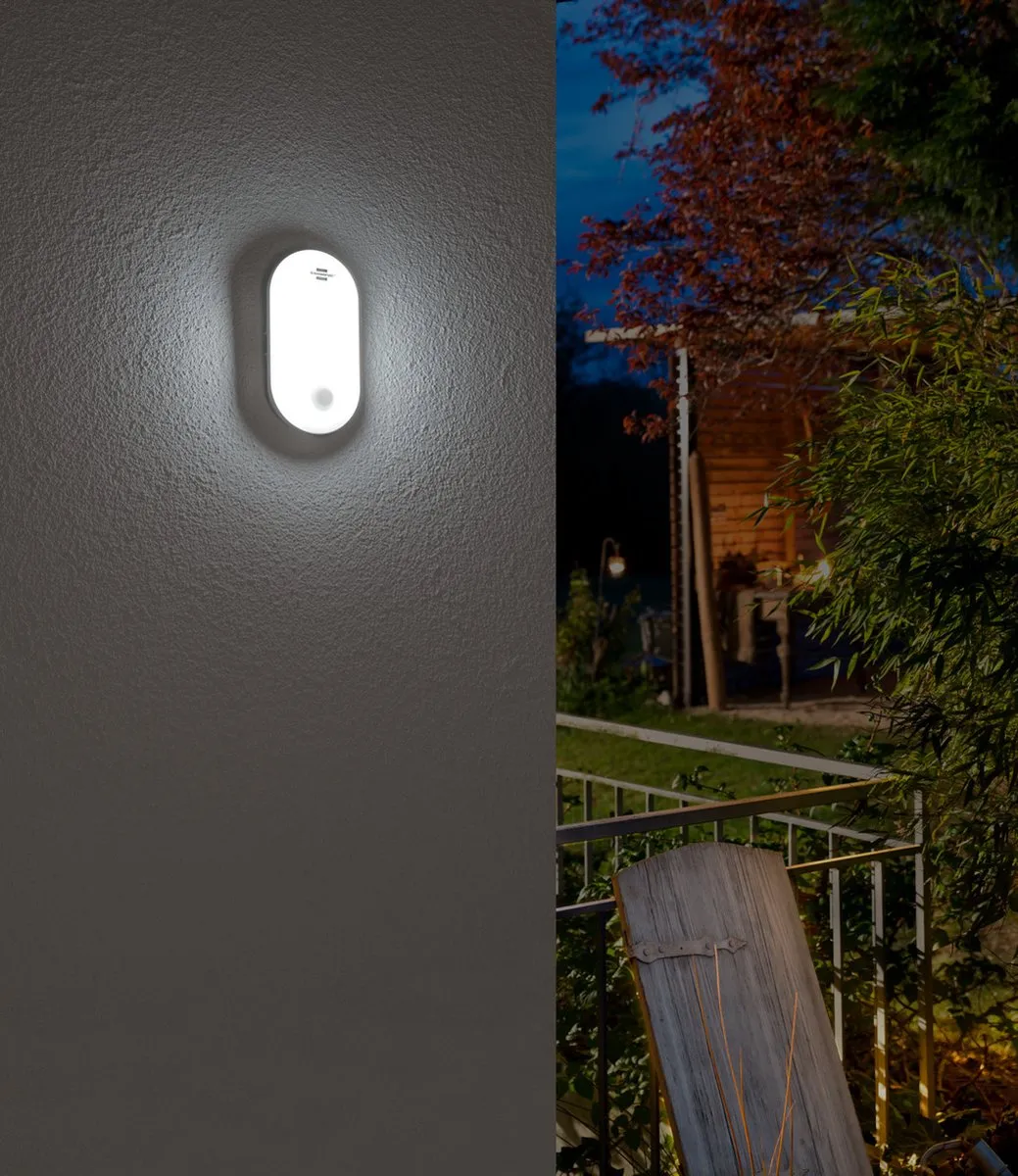 Brennenstuhl OL 1650 P Ovale LED-lamp - 1680lm Wit - IP54