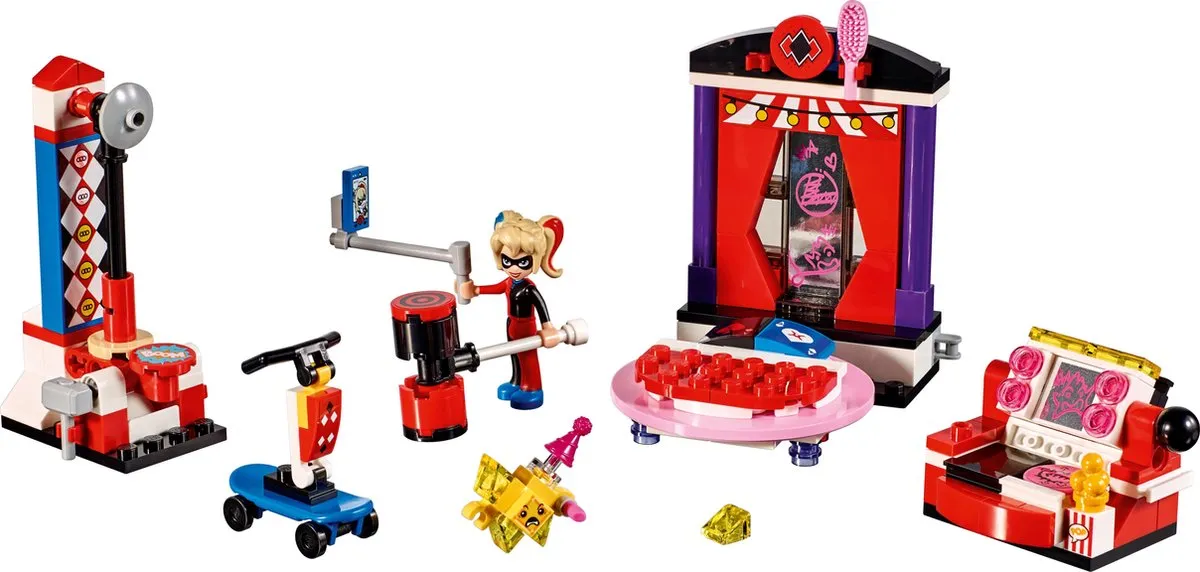 LEGO DC Super Hero Girls Harley Quinn Nachtverblijf 41236 - afbeelding 3 van 6
