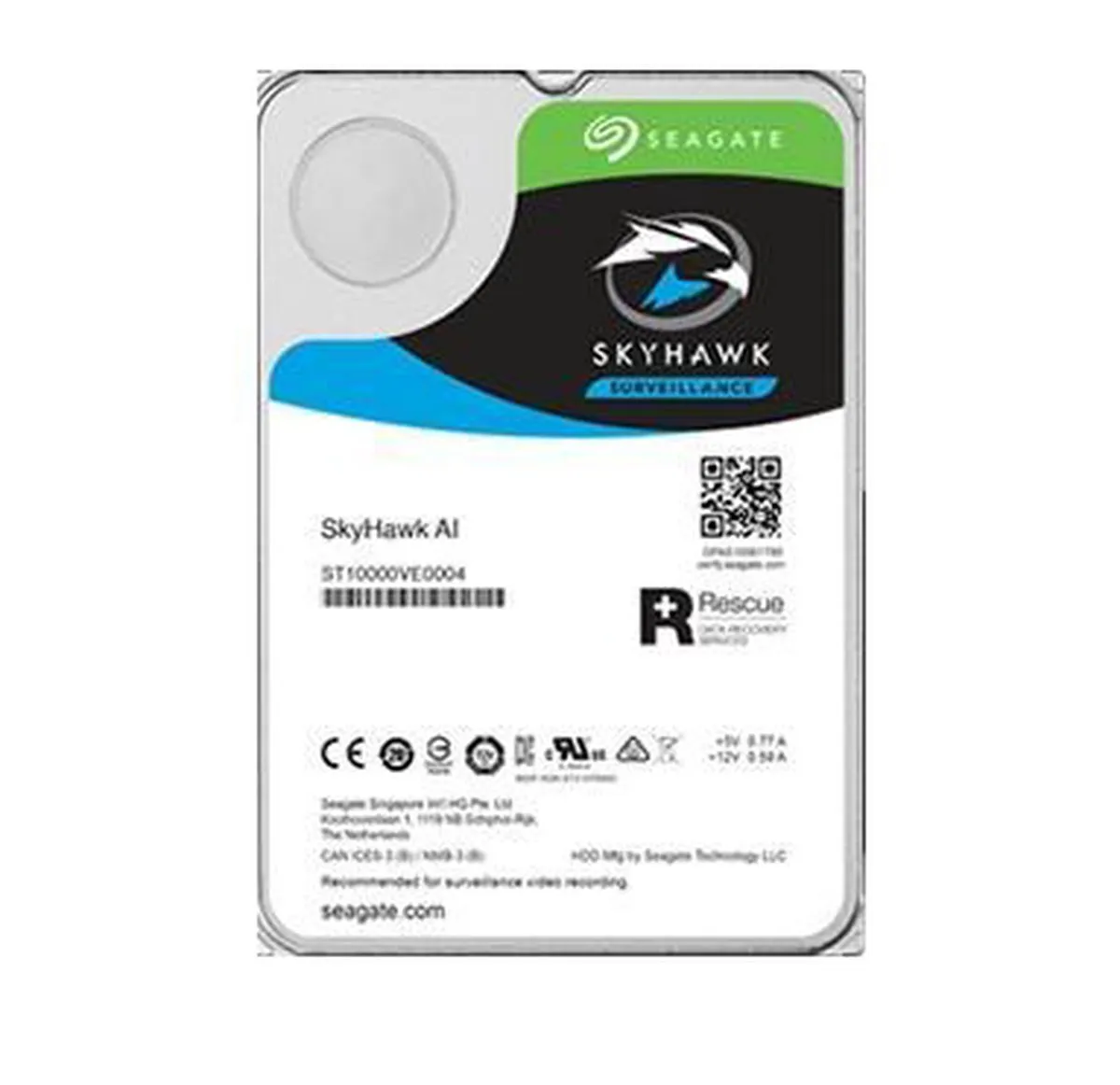 Seagate SkyHawk AI ST10000VE0008 Harde Schijf 10TB - afbeelding 2 van 2